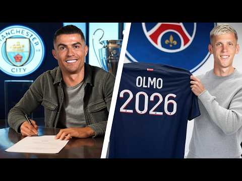 🚨 PSG STEAL OLMO?! RONALDO TO MAN CITY?! NEW DEFENDER FOR LIVERPOOL | LATEST TRANSFER RUMOURS 2025