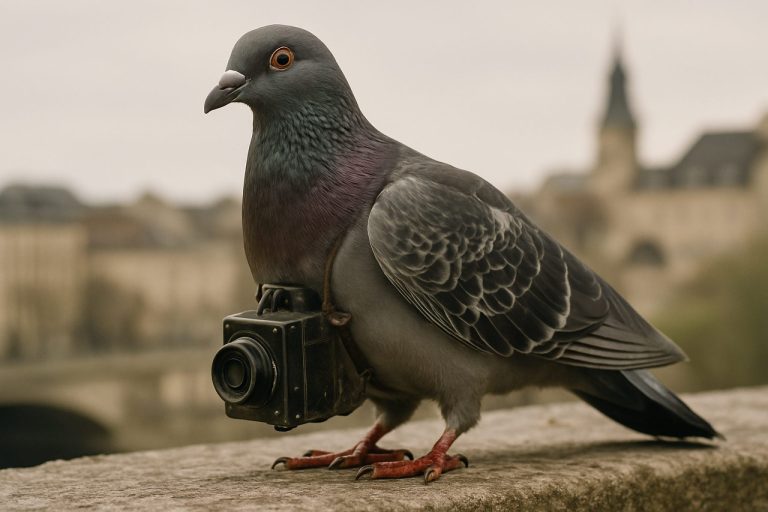 Fotografie holubů: Tajní vzdušní špehové historie